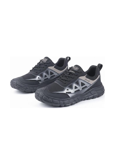 Pepita E097 Rahat Özel Tasarım Günlük Sneaker Erkek Spor Ayakkabı Siyah