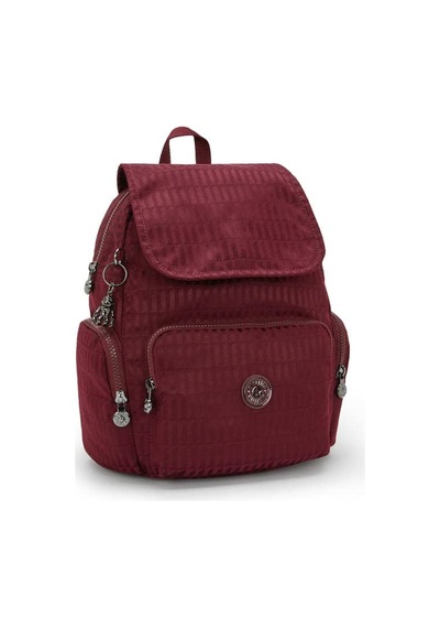 City Zip S Küçük Boy Sırt Çantası Bordo