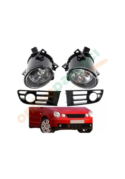 Volkswagen Polo Sis Far Lambası Seti 2002-2005 Arası
