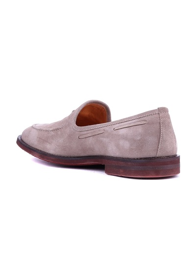 Shoetyle - Hakiki Deri Vizon Rengi Erkek Loafer - 900-4792-1478