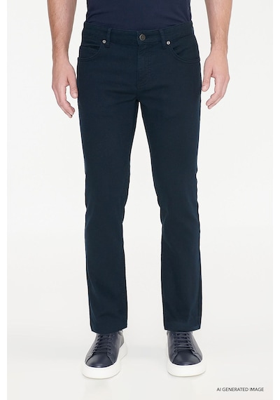 AC&Co / Altınyıldız Classics 360 Derece Her Yöne Esneyen Slim Fit Dar Kesim Diyagonal Desenli Erkek Pantolon Lacivert Çok Renkli AC&Co / Altınyıldız Classics 360 Derece Her Yöne Esneyen Slim Fit Dar Kesim Diyagonal Desenli Erkek Pantolon Lacivert Çok Renkli