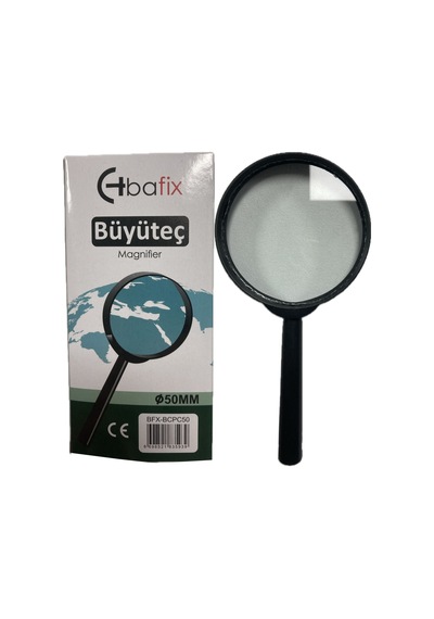 Bafix Büyüteç Cam Plastik Çerçeveli 50 Mm Bfx-bcpc50 Çok Renkli