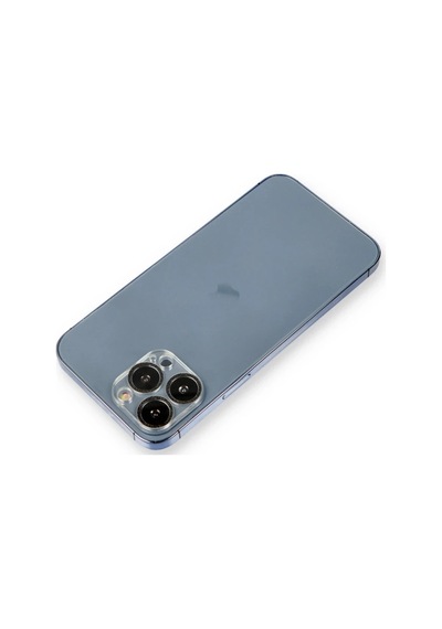 Apple İphone 12 Pro Shine Kamera Lens Koruma Cam - Siyah Belirtilmemiş
