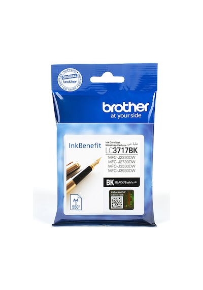 Brother Lc3717Bk Siyah Mürekkep Kartuş 550 Sayfa