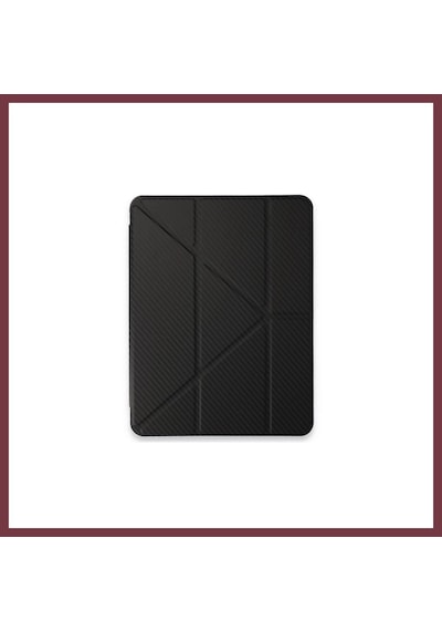 Storeşahin Apple Apple Uyumlu iPad Pro 13 2024 Kılıf Color Karbon Tablet Kılıfı - Siyah Shn0720