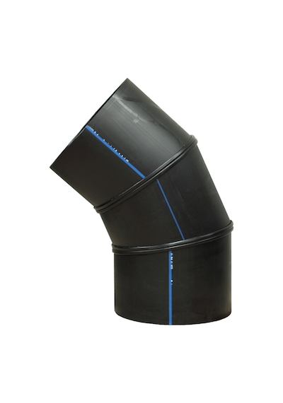 Hdpe 100 Konfeksiyon 45 Dirsek Sdr11 Pn16 Yıldız Polietilen