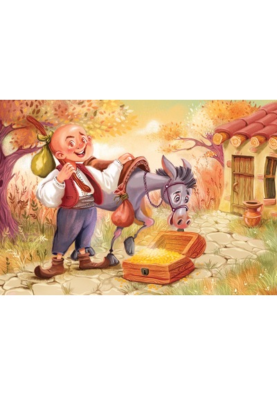 Yappuzz Keloğlan 16 Parça Çoçuk Puzzle