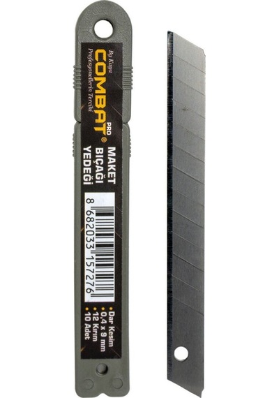 Maket Bıçağı Yedeği Dar 9 Mm 10'lu Paket