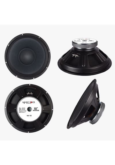 Ayt Magicvoice Mv-10 Max 450w Rms 200 Watt 10 Woofer Yedek Hoparlör