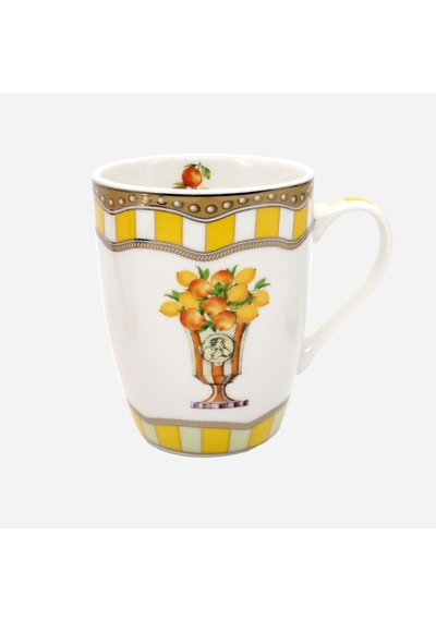 Sarı Porselen Kupa 350 Ml