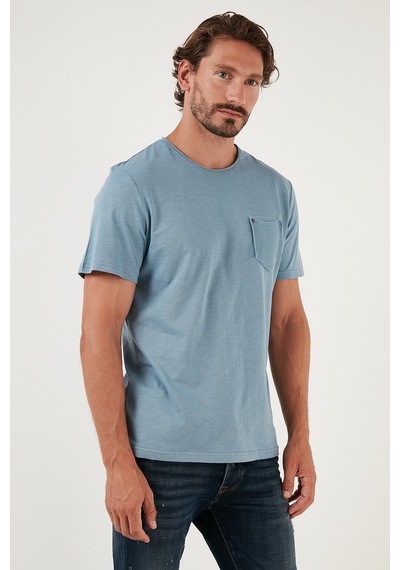 Buratti Erkek T Shirt 5902000-Açık Mavi-Xl Mavi