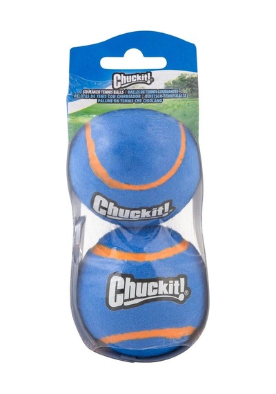 Chuckit Sesli 2'li Tenis Köpek Oyun Topu Orta Boy