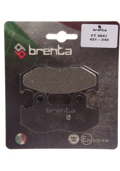 Suzukı An Burgman 250cc 2004-2006 Arka Fren Balatası Brenta Organ