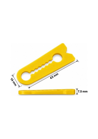 Sn-38911 Otomobil Kapı Kilit Karşılığı Darbe Emici Tampon 43x14x7,5mm Diğer