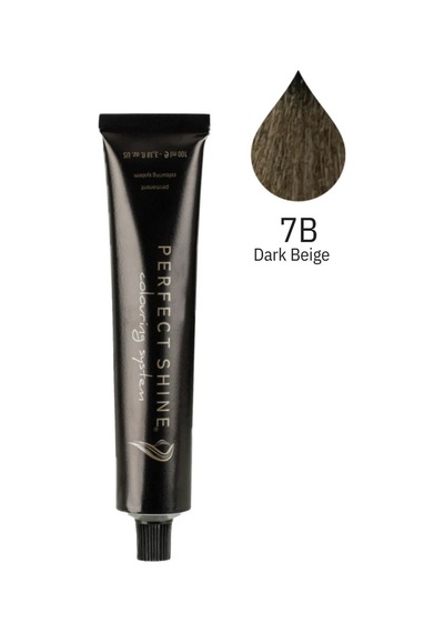 Perfect Shine Permanent Profesyonel Saç Boyası 100 ML Koyu Bej Kumral Mat Kumral Beige