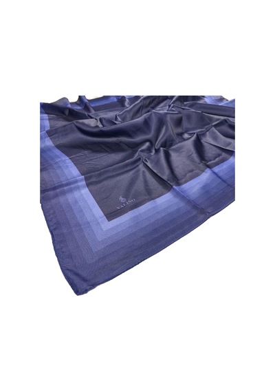 Mim Eşarp Mısırlı Eşarpları Emprime Kristal Sport Polyester Eşarp Lacivert