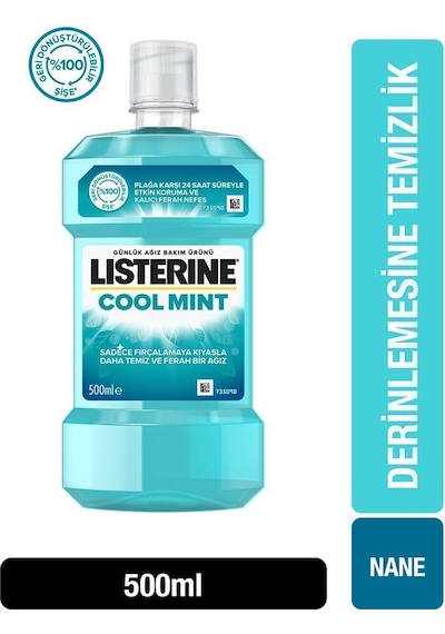 Listerine Cool Mint Ağız Bakım Suyu 500 ML