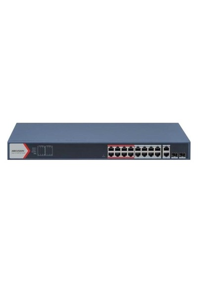 16port 230w Full Poe Ds-3e1318p-eı 10/100 2x Sfp Yönetilebilir Switch