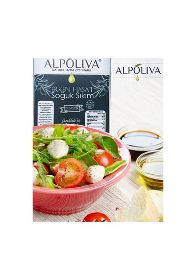 Alpoliva 4 L Sızma Zaytinyağı. 2 L Erken Hasat, 2 L Olgun Hasat Zeytinyağı