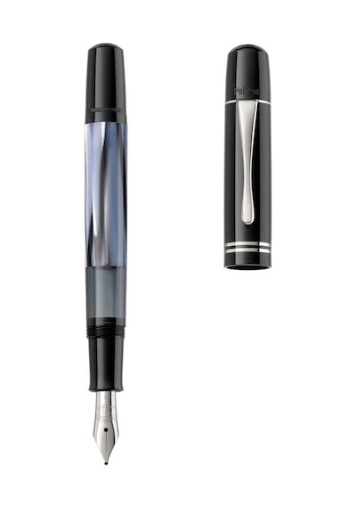 Pelikan M101N Dolma Kalem Seti Greyblue M Uç