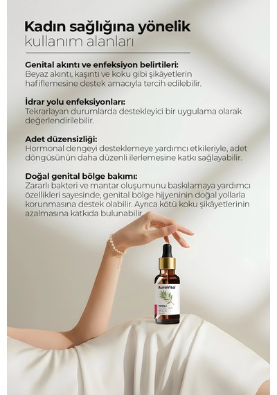 Auravital %100 Saf ve Doğal Niaouli Bakım Yağı 30 ML