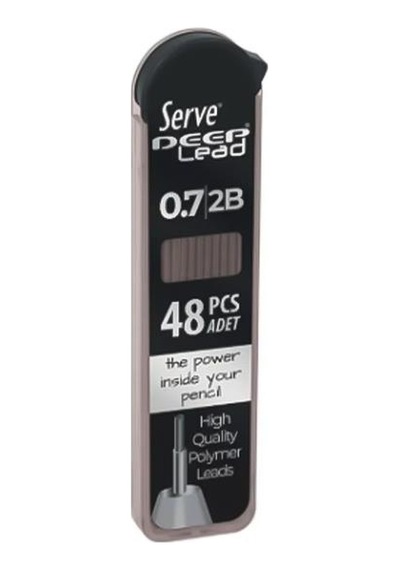 Serve Deep 07 2b 48li Tüp Metalik Siyah Tekli