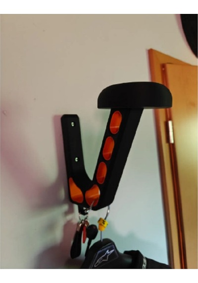 Motosiklet Kask Duvar Tutucu 2