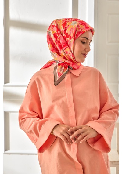 Silk Home Velora Eşarp 161001-40 Gri, Sarı, Gümüş, Beyaz, Pembe