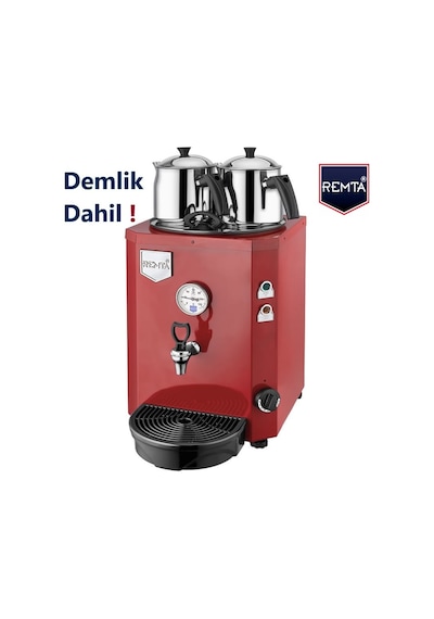 Remta 2 Demlikli Elektrikli Jumbo Çay Makinası 23 Lt -Çay Ocağı