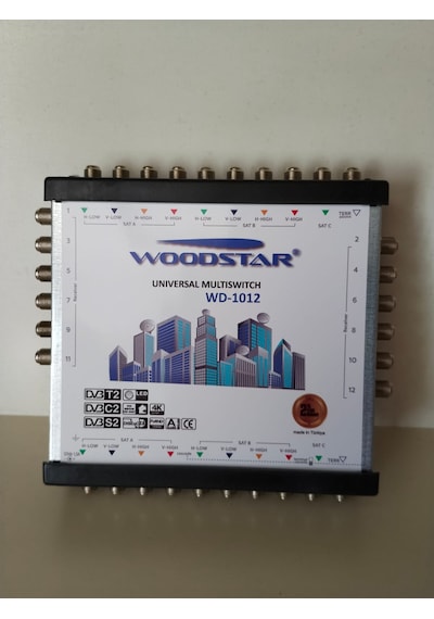 Woodstar Wd-1012 Dıseqc Multıswıtch Uydu Santrali