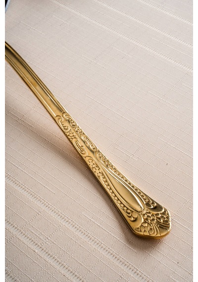 Acar Karat Star Gold Servis Kepçesi - 28 Cm
