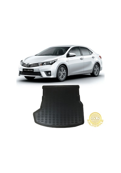 Toyota Corolla Uyumlu 3D Bagaj Havuzu Araca Özel 2013 Sonrası