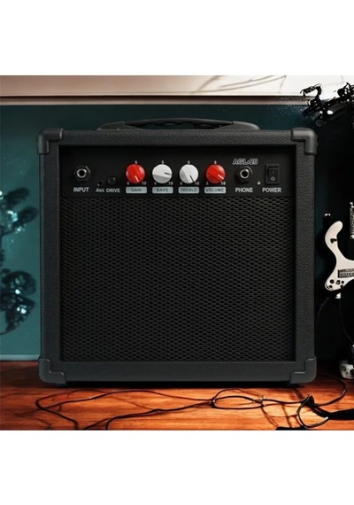 Profesyonel 20 Watt Elektro Gitar Amfisi Agl20 Jak Kablo Hediye