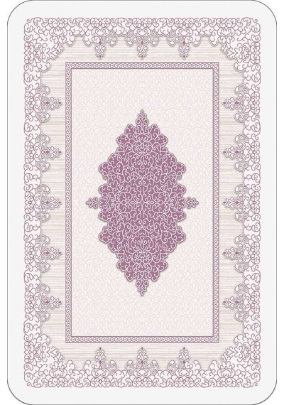 Pembe Modern Klasik Banyo Halısı Klozet Paspas Seti Bs284n11