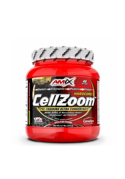 Amix Cellzoom Hardcore Pump Activator Creatine + Arginine + Beta Alanine 315 Gram Karışık