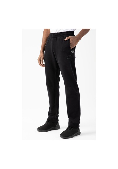 Maraton Sportswear Comfort Erkek Düz Paça Basic Siyah Eşofman Altı 21845-siyah Siyah