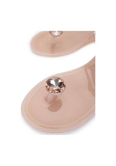Menghi Kadın Pvc Rose Parmak Arası Sandalet 774 828e Bn Sndlt Y25 Nauge Rose