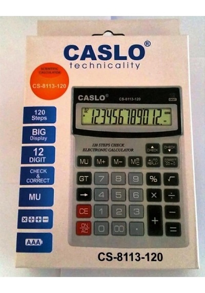 Cs-8113-120 Hesap Makinası 12 Hane - Masaüstü Genel