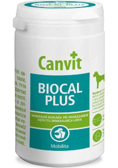 Canvit Biocal Plus Kalsiyum Fosfor Kolajen Köpek Vitamini 230 G