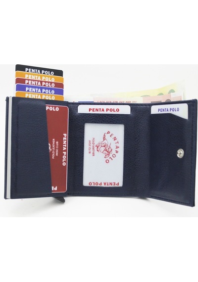 Polo W Club Penta Polo Mekanizmalı Akıllı Kartlık Cüzdan (442534546)