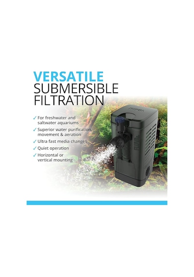 U1 İç Filtre, 55 L'ye Kadar Akvaryumlar İçin, 4,5 W