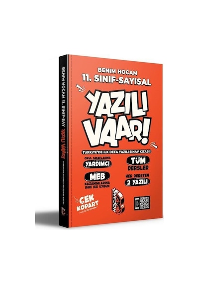 11.Sınıf Sayısal Yazılı Var -  Benim Hocam Yayınları