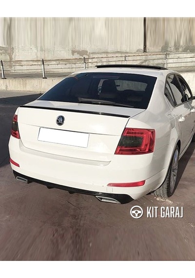 Kit Garaj Skoda Octavia Difüzör Plastik Boyalı