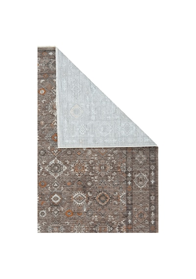 Dekorenti Otantik 2606 Gri Halı Etnik Desenli Vintage Halı