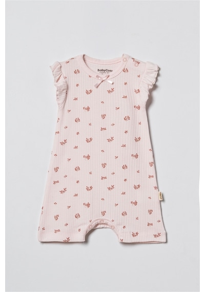 Babycosy Organic Wear %100 Organik Pamuk,2 Li Kız Bebek Tulum,fırfırlı Kısa Kol,yazlık Tulum Set,0-24 Ay,bebek Serisi Pembe Babycosy Organic Wear %100 Organik Pamuk,2 Li Kız Bebek Tulum,fırfırlı Kısa Kol,yazlık Tulum Set,0-24 Ay,bebek Serisi Pembe
