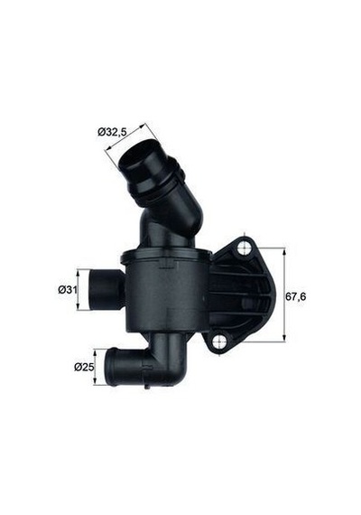 Mahle Tı34.87 - Termostat Komple 87c A4-a5-a6 2.0 Tdı 2009-- Cag