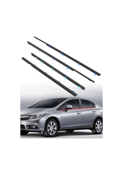 Honda Civic 2012-2016 Cam Sıyırıcı Fb7 Ön Kapı Dış Sol Oem No: 72450-tr0-a01