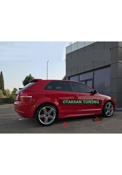 Audi A3 Yan Marşpiyel Takımı - Plastik - 2004-2012