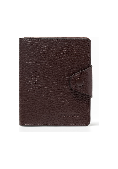 Kahve Cüzdan & Kartlık Unisex 866 Grande Deri Cüzdan Kartlık kahverengi