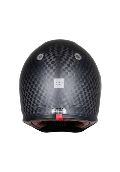 Just1 J-storm Solid Carbon Kapalı Kask Siyah
